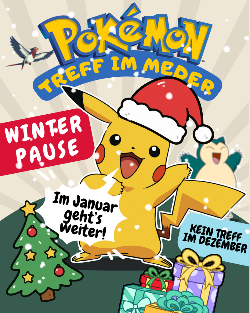 Pokemon-Treff! Winterpause